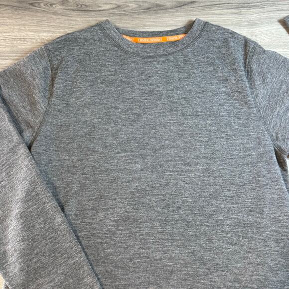 Omni-Wool Baselayer Shirt Size L Wool Blend Crew Neck Double Layer Gorpcore - Picture 8 of 15